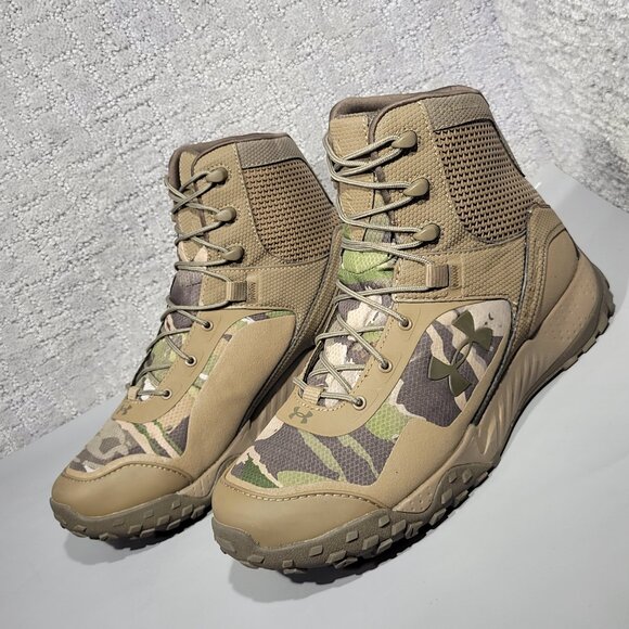Under Armour Valsetz RTS 1.5 Men's Size 10 US Ridge Reaper Camo Tactical Boots - Picture 6 of 11